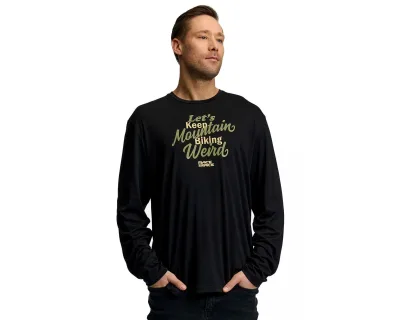 Футболка Race Face Keeping It Weird LS Tee (Чорний) M