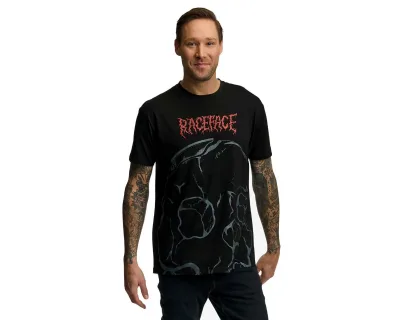 Футболка Skull SS Tee RaceFace (BLACK, L)