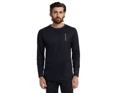 Велофутболка Indy LS Jersey RACE FACE, (Black) чёрная, Extra Large