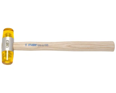 Молоток Unior Tools 820, с мягким бойком из селидора (Silidor)