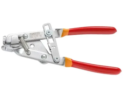 Плоскогубці Unior Tools 1642.1/2P, для тросика, з замком, (Red) червоний