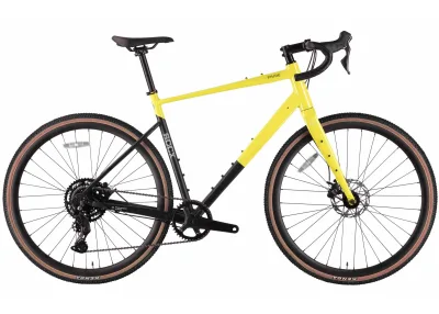 Велосипед 28" PRIDE ROCX 8.1 CUES (2026) рама - XL Yellow-Black