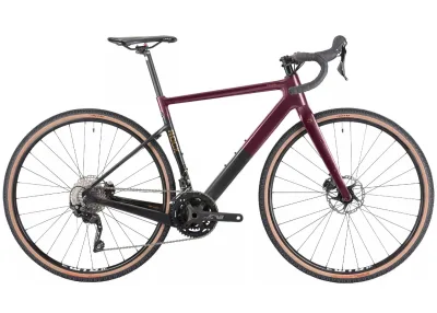 Велосипед 28" PRIDE JET ROCX (2026) рама - S Burgundy-Black-Gold