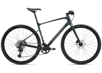 Велосипед 28" GIANT FastRoad AR Advanced 1 (2026) рама - S Asphalt Green
