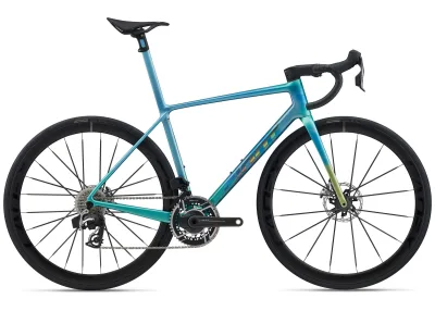 Велосипед 28" GIANT TCR Advanced SL 0-Red (2026) рама - M Turbo Teal