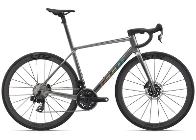 Велосипед 28" GIANT TCR Advanced SL 1-AXS (2026) рама - XL Dark Chrome