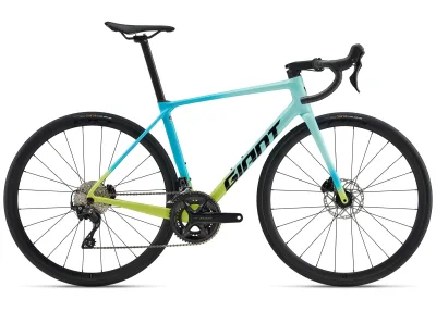 Велосипед 28" GIANT TCR Advanced 2-PC (2026) рама - S Capri Blue