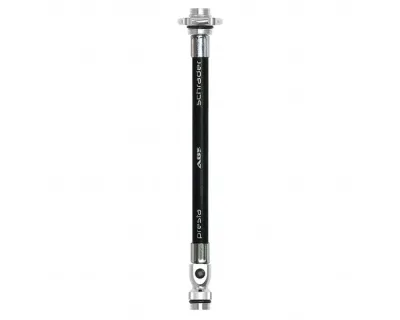 Шланг Lezyne ABS Flex Hose, с инструментом для ниппеля (Valve Core Tool), (Black) чёрный