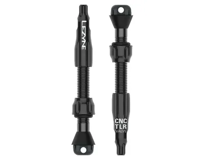 Ніпель для безкамерки LEZYNE CNC TLR VALVE PRO 44MM Чорний Y19