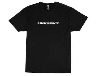 Футболка Race Face Classic Logo SS Tee, (Black) чорна, L