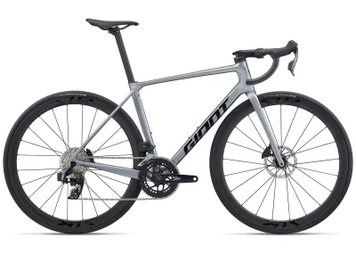 Велосипед 28" GIANT TCR Advanced Pro 1-AXS (2026) рама - M Tech Silver