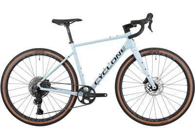 Велосипед Cyclone 700c GSX рама-54 White-Blue 2026