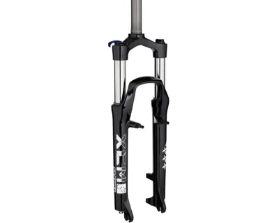 Вилка SUNTOUR XCM HLO 100мм 26"/28,6/A-H пруж. Disk/V-brake, блокування, чорний