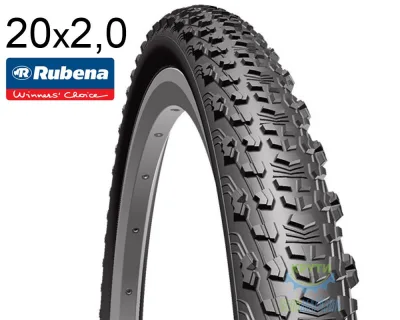 Покришка 20X1.90 (50-406) Mitas (Rubena) Scylla V75 Classic, 22, Чорна
