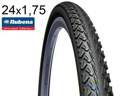 Покришка 24X1.75X2 (47-507) Mitas (Rubena) Shield V81 Classic, Clever Face, Чорна