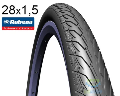 Покришка 700X40C (42-622) Mitas (Rubena) Flash V66 Classic, Чорна
