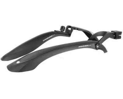 Комплект крил 24"-29" SIMPLA Hammer 2 SDE, SPEEDstrap Швидкоз'ємне кріплення, чорні з білими вставками
