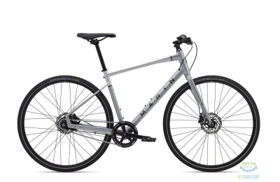 Велосипед 28" Marin PRESIDIO 2 рама - L 2023 Satin Charcoal/Silver/Gloss Black