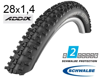 Покришка 28X1.40 700X35C (37-622) Schwalbe Smart Sam Performance B/B-Sk Hs476 Addix, 67 EPI