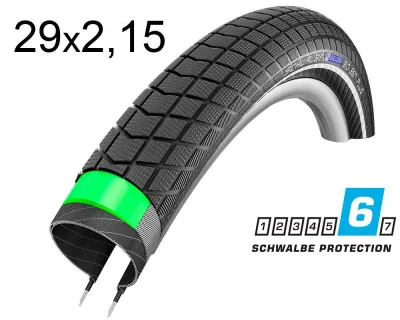 Покришка 29X2.15 (55-622) Schwalbe Big Ben Plus Greenguard, Snakeskin B/B-Sk+RT  Hs439 Ec 67 EPI 40B