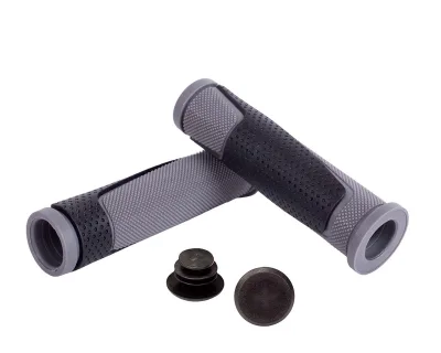 Гріпси Green Cycle GGR-004 130mm чорно-сірі з барендами