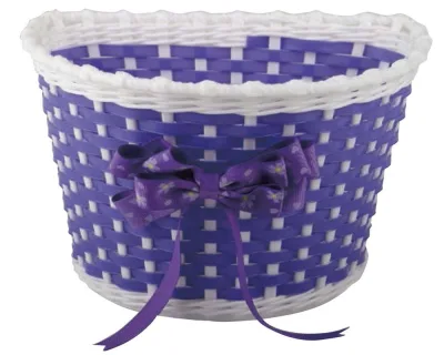 Корзина Green Cycle GCB-02-11 дитяча плетений пластик, фиолетовая