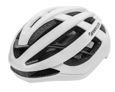 шолом Green Cycle ROCX розмір 54-58см Білий глянец