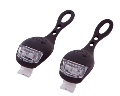 Комплект мигалок Green Cycle GLT-001 2 LED передня і задня 2 батарейки в каждой CR2032