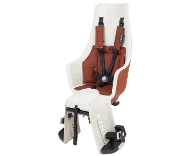 Дитяче велокрісло Bobike Exclusive maxi Plus Carrier LED / Cinnamon brown