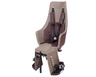 Дитяче велокрісло Bobike Exclusive maxi Plus Carrier LED / Toffee Brown