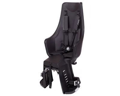 Дитяче велокрісло Bobike Exclusive maxi Plus Carrier LED / Urban black