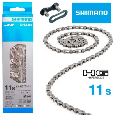 Ланцюг Shimano CN-HG701 ULTEGRA/DEORE XT 11-speed 116 links SIL-TEC + Quick-LINK