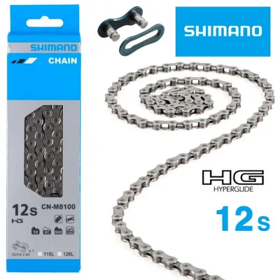 Ланцюг Shimano CN-M8100 DEORE XT 12-speed 138 links + Quick-LINK