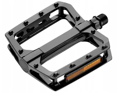 Педалі VP VPE-527 9/16" х20Т, вісь Steel, 410гр (пар.) чорна