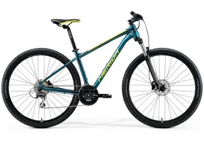 Велосипед 27.5" Merida BIG.SEVEN 20-2x (2023) рама - XS 13.5 Teal-blue