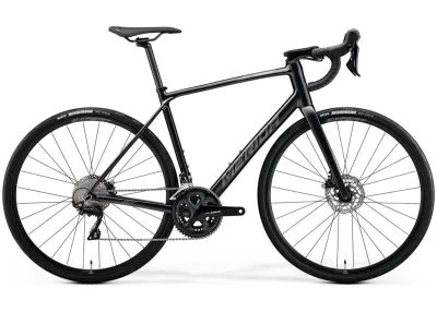 Велосипед 28" Merida SCULTURA ENDURANCE 400 (2023) L silk black/dark silver