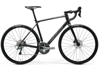 Велосипед 28" Merida SCULTURA ENDURANCE 300 (2023) XS silk black/dark silver