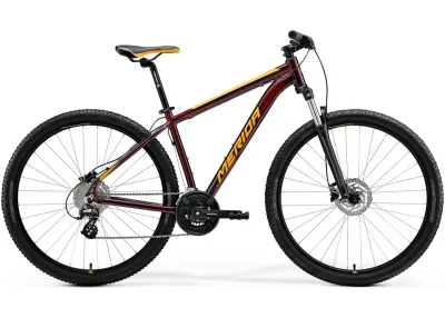 Велосипед 29" Merida BIG.NINE 15 (2024) рама - S 15 Burgundy red