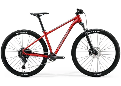 Велосипед 29" Merida BIG.NINE 200 (2024) рама - XL Dark strawberry