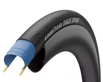 Покришка 700x32 (32-622) GoodYear Eagle Sport Tube Type Folding Black, 60tpi