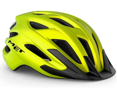 Шлем MET Crossover CE Lime Yellow Metallic | Matt UN (52-59)