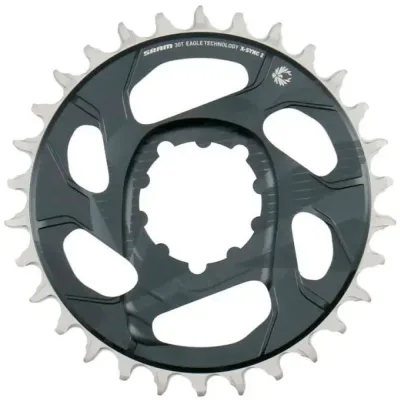 Зірка SRAM X-SYNC 2 30T Direct Mount 4mm Offset Eagle Cold Forged Lunar Grey (finish of GX Eagle C1 Зірка SRAM matches crank arms)