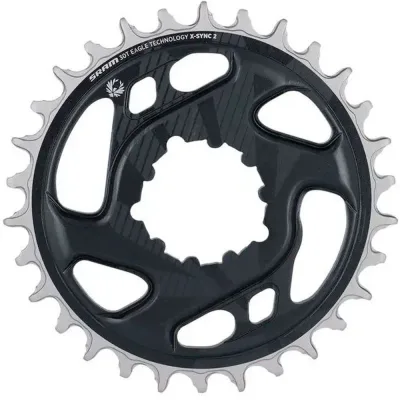 Зірка SRAM X-SYNC 2 30T Direct Mount 3mm Offset Boost Eagle Cold Forged Lunar Grey (finish of GX Eagle C1 matches crank arms)