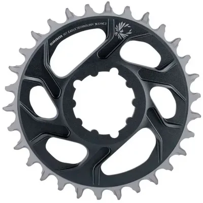 Зірка SRAM X-SYNC 2 30T Direct Mount 6mm Offset Eagle Lunar/Polar Grey