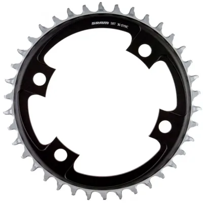 Звезда SRAM ROAD 38T 107BCD X-SYNC BLAST BLACK