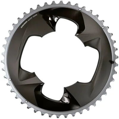 Звезда SRAM ROAD 46T 107BCD 2X12 FORCE POLAR GREY WITH COVER PLATE