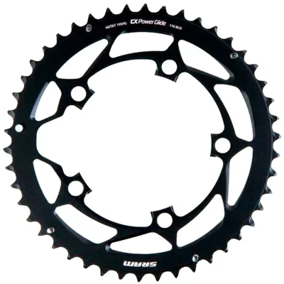 Зірка POWERGLIDE CRING ROAD 46T 10S 110 AL4 BLK L-PIN GXP