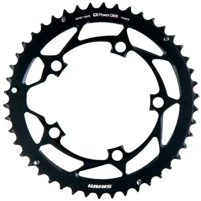Зірка POWERGLIDE CRING ROAD 46T 10S 110 AL4BLK S-PIN BB30
