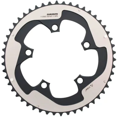 Зірка SRAM X-Glide CRING ROAD 52T 11S 110 AL5 BLK W/SLV 2PN
