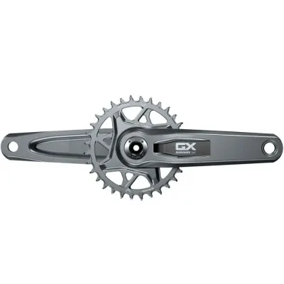 Шатуни SRAM Crankset GX Eagle Q174 CL55 DUB MTB Wide 175mm Dark Polar 2-guards 32t T-Type (BB not included)